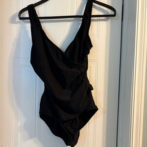 Jantzen Black womens  One Piece Bodysuit